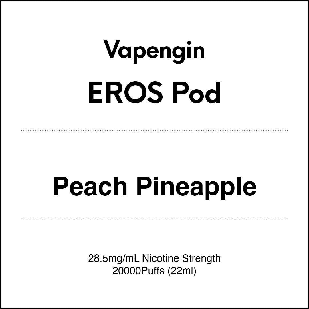 Vapengin EROS POD (20000 Puffs) - Peach Pineapple