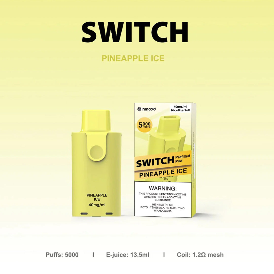 Inmood SWITCH Prefilled Pod - Pineapple Ice 13.5ml (5000 PUFFS)