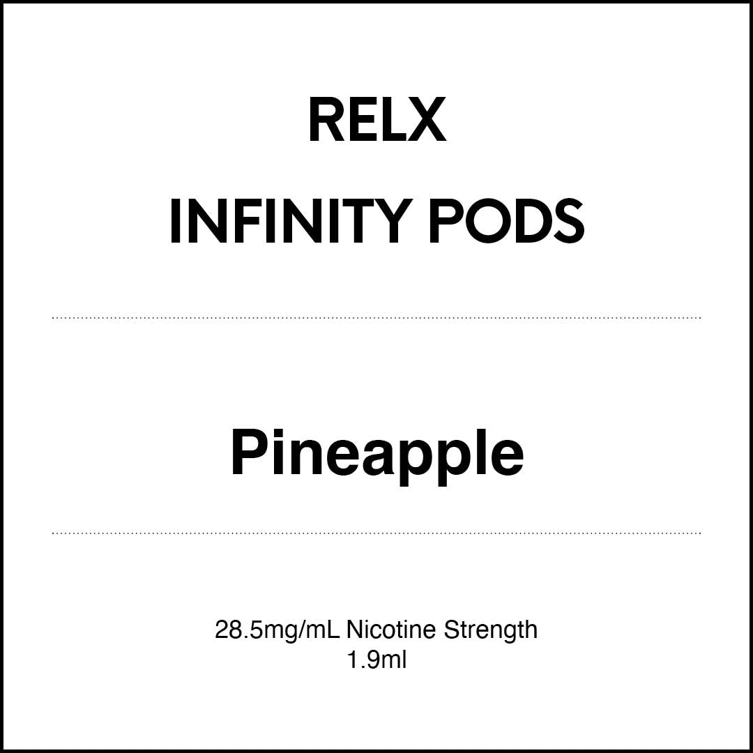 RELX INFINITY PODS - Pineapple 1.9ml