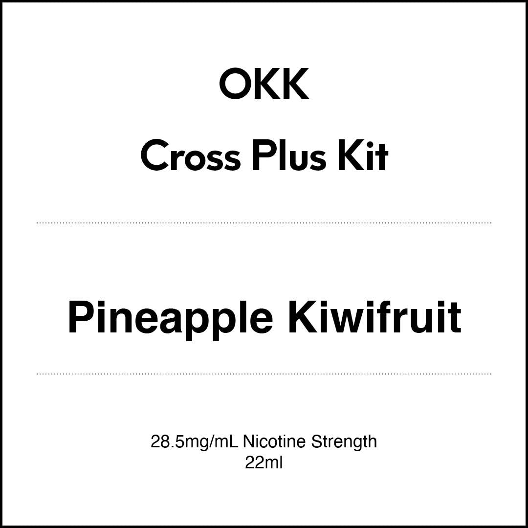 VapeTrend NZ's OKK Cross Plus Pods - Pineapple Kiwifruit 22ml