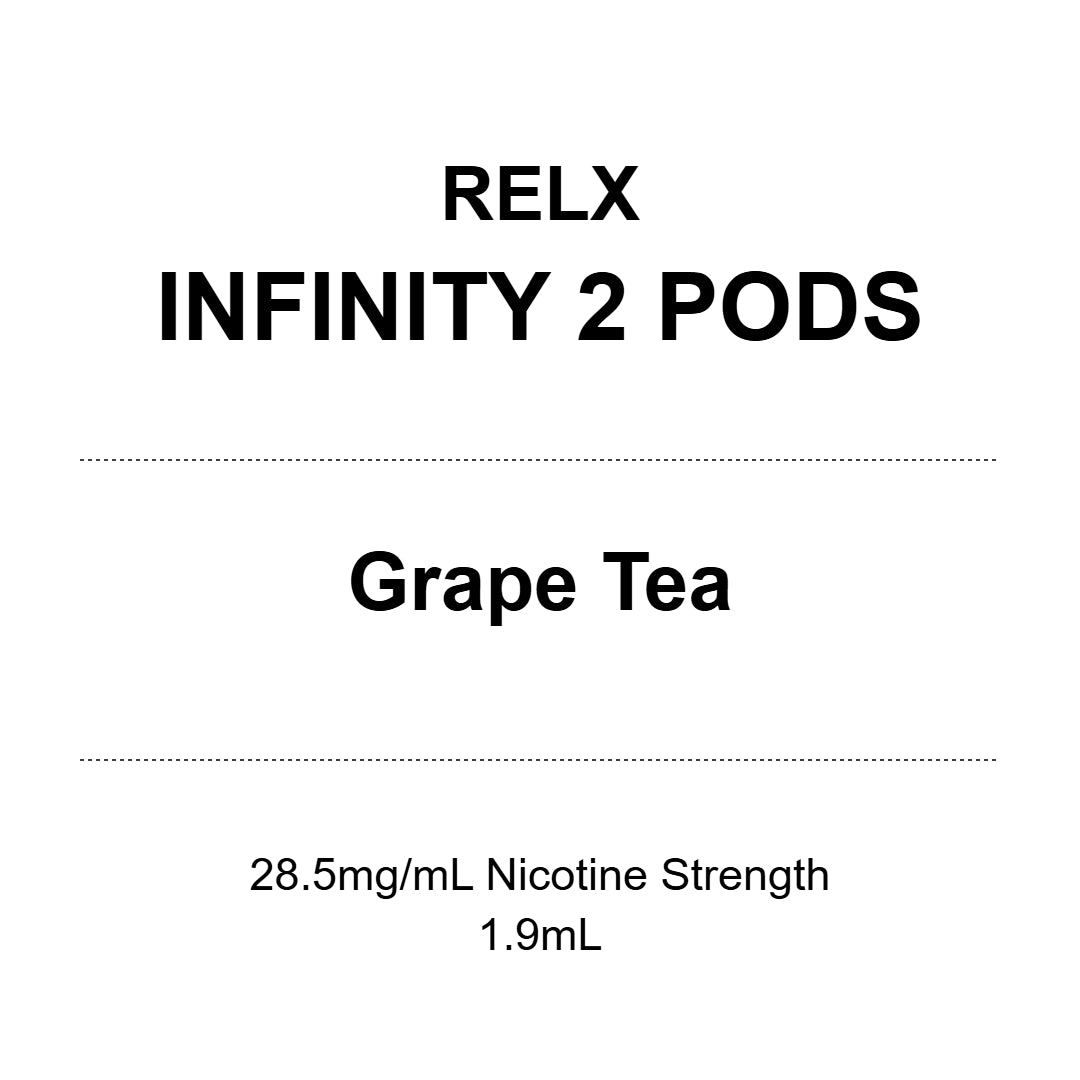 RELX INFINITY 2 PODS - Grape Tea 1.9ml