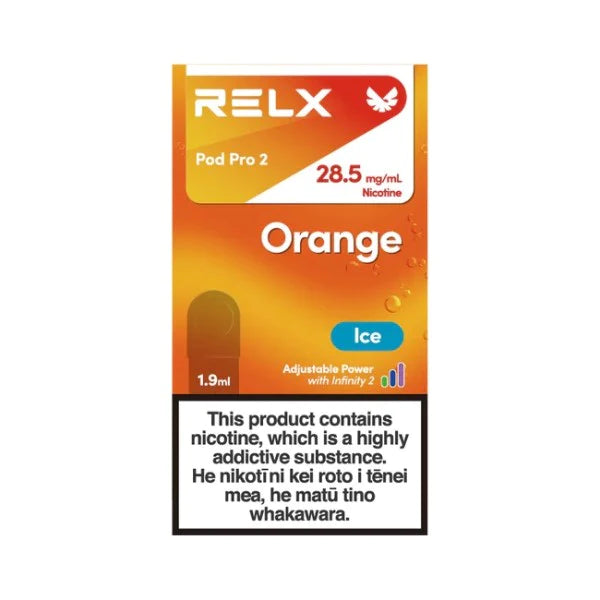 RELX INFINITY PODS - Orange (orange sparkle) 1.9ml