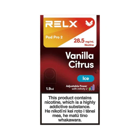 RELX INFINITY PODS - Vanilla Citrus (dark sparkle) 1.9ml