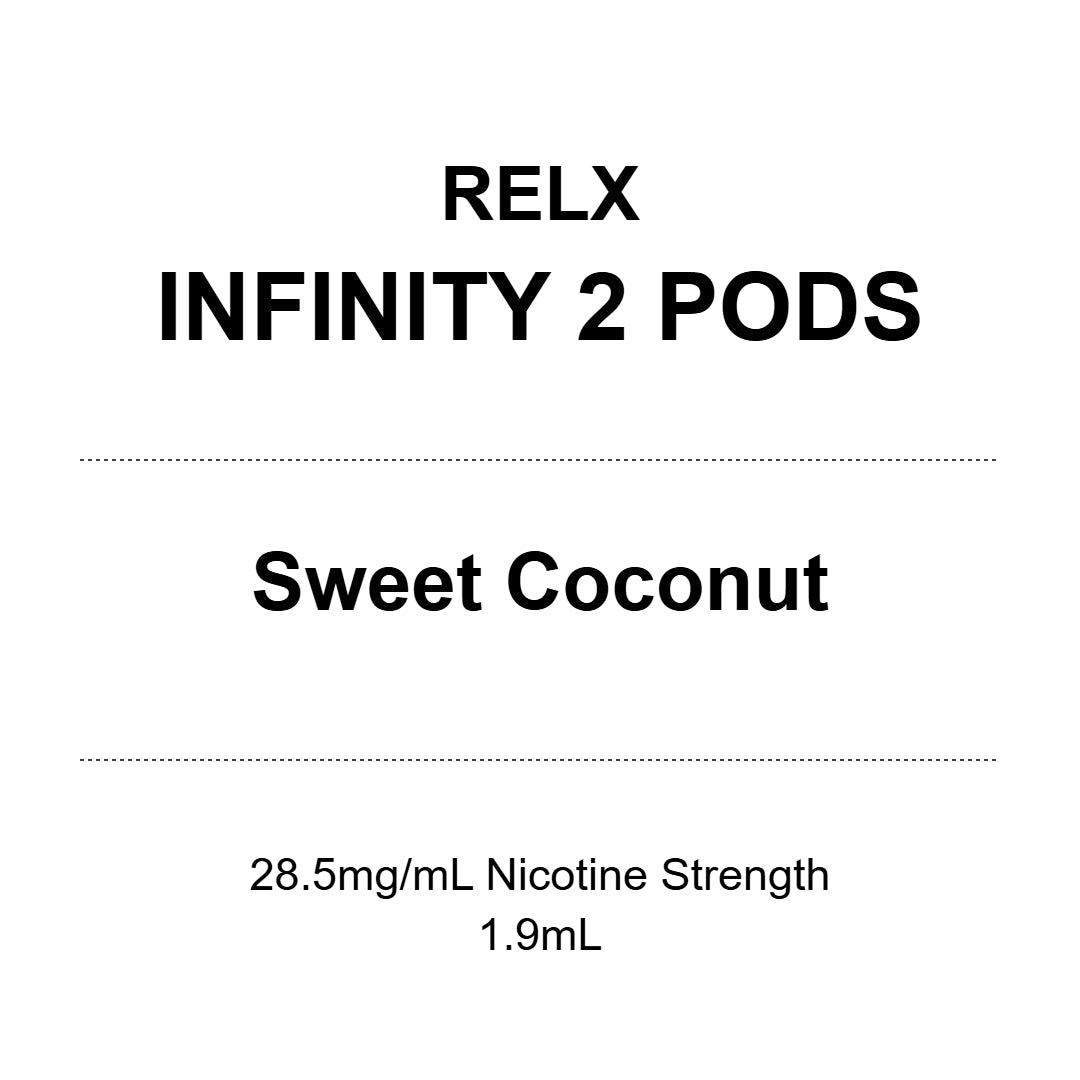 RELX INFINITY 2 PODS - Sweet Coconut 1.9ml