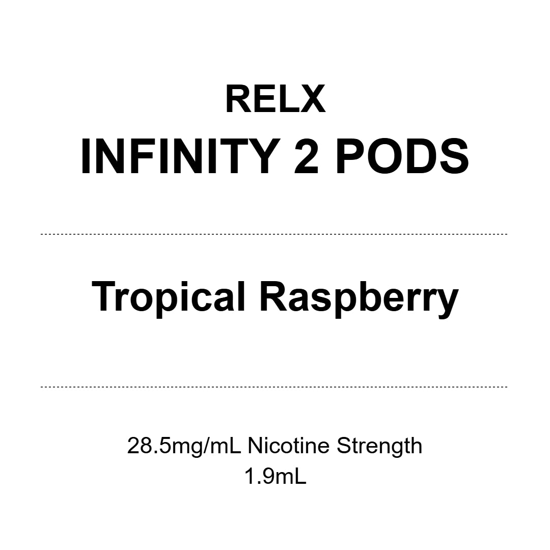 RELX INFINITY 2 PODS - Tropical Raspberry 1.9ml