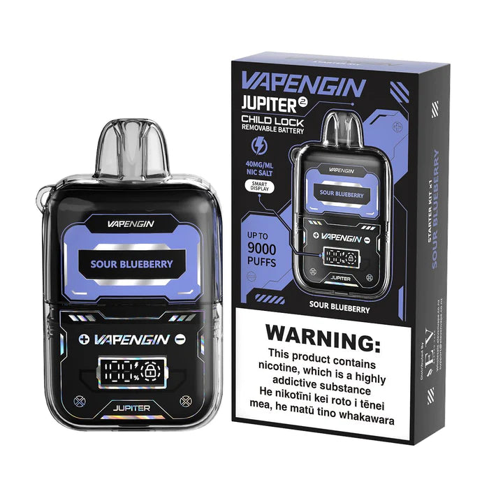 Vapengin Jupiter 2.0 Pod System STARTER KIT - Sour Blueberry