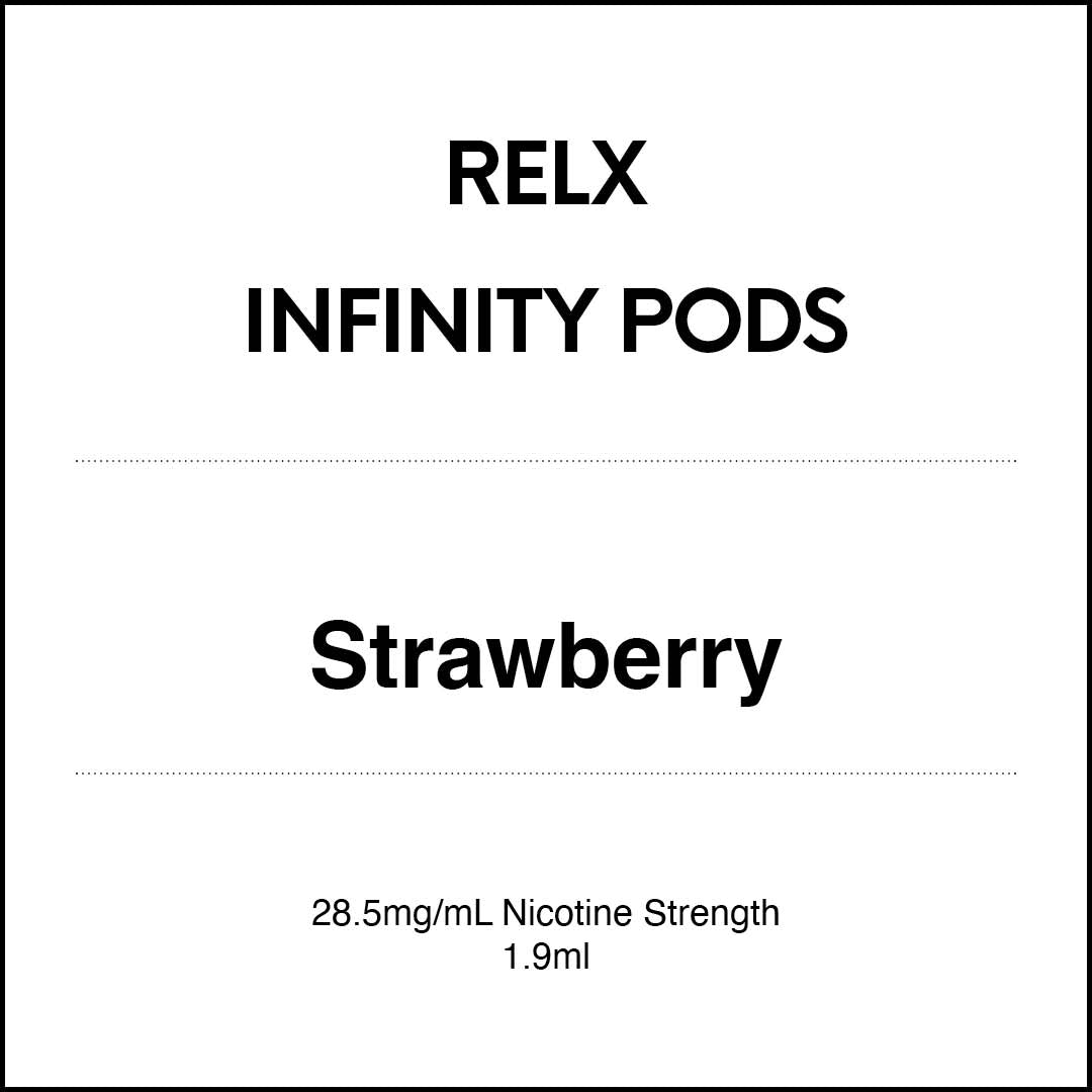 RELX INFINITY PODS - STRAWBERRY 1.9ML