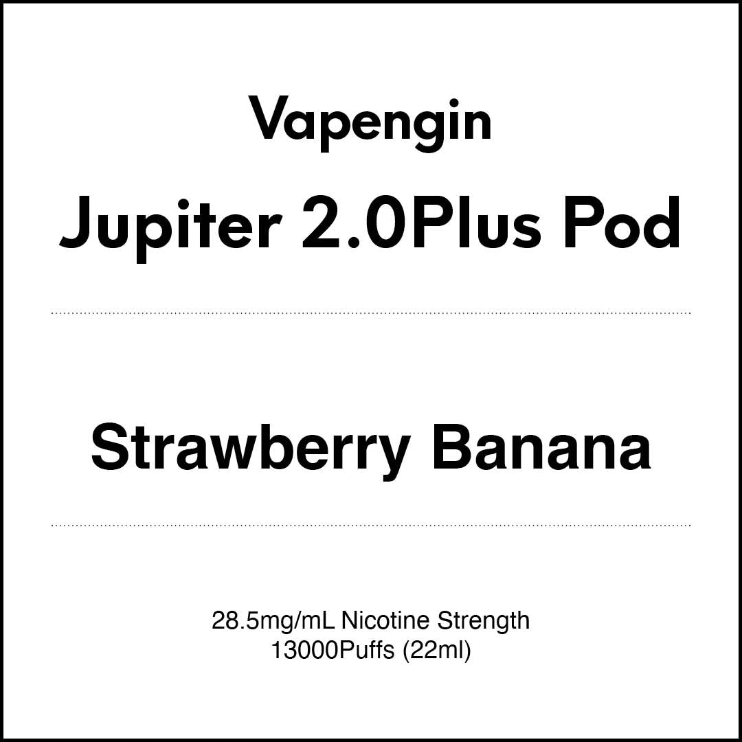 VapeTrend NZ's Vapengin Jupiter 2.0 Pods - Strawberry Banan 22ml
