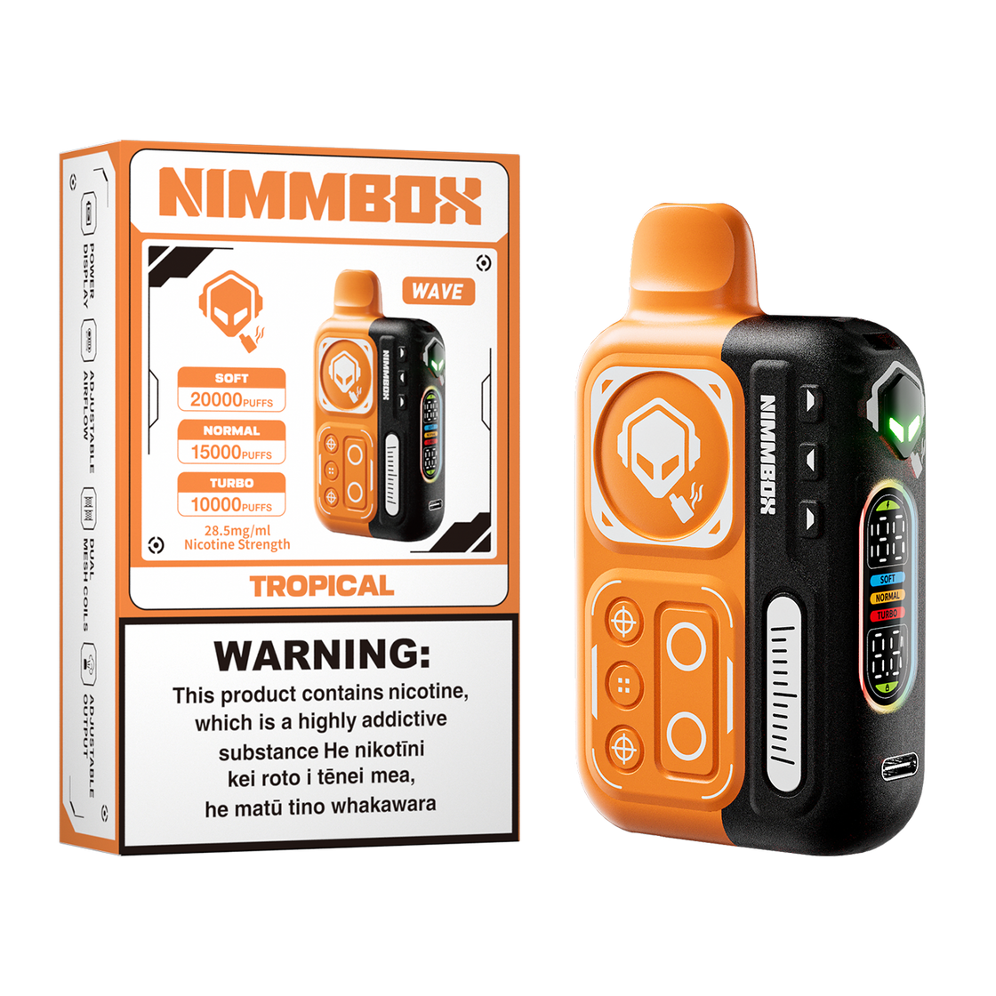 NIMMBOX Wave Starter Kit 20000 Puffs - Tropical