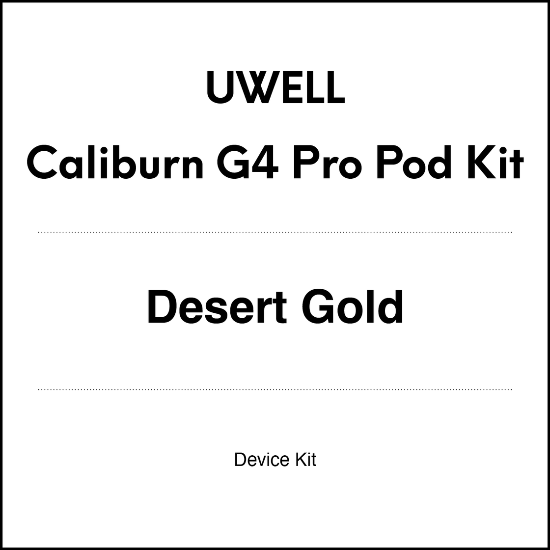 UWELL Caliburn G4 Pro Pod Kit