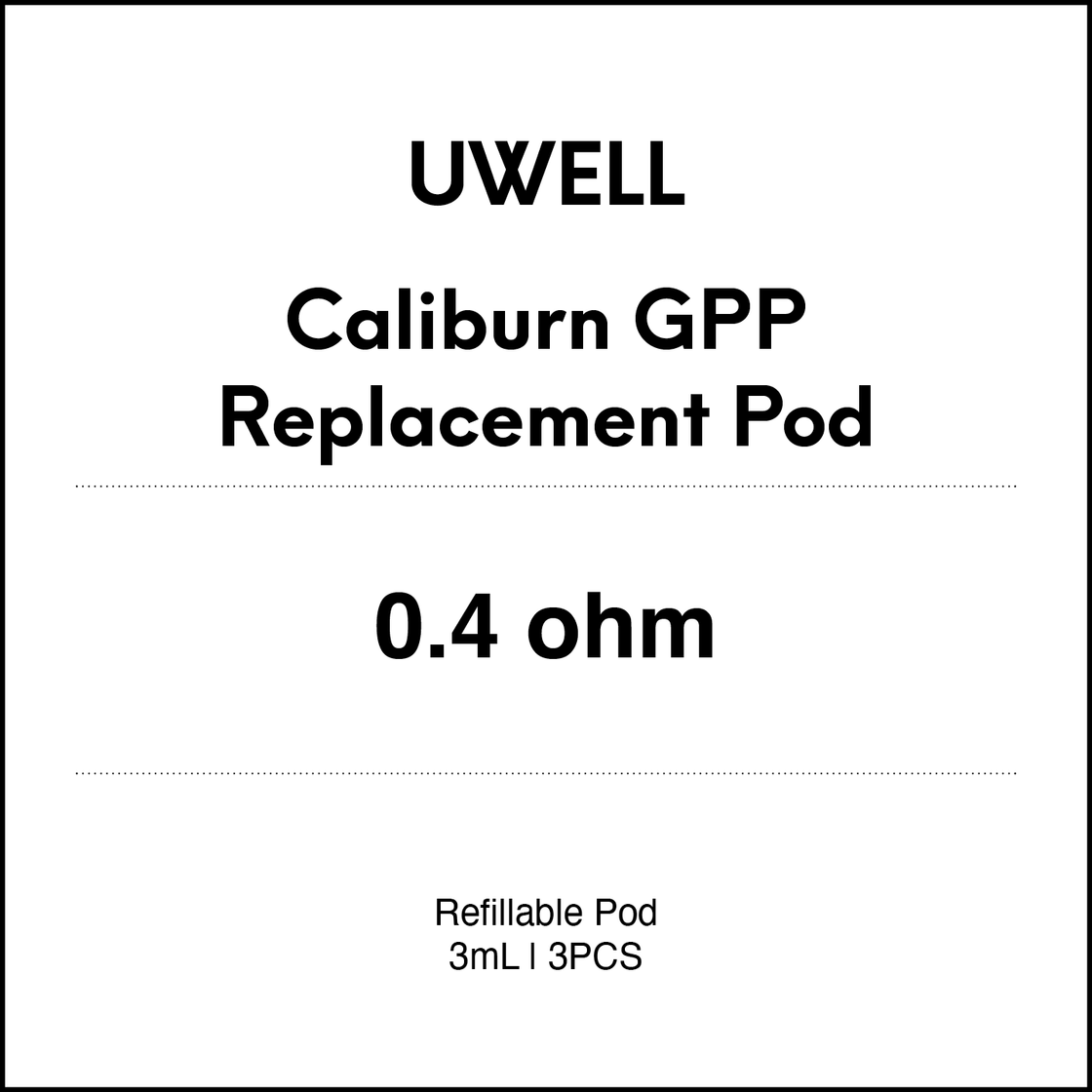 UWELL Caliburn GPP Replacement Pod VapeTrend NZ UWELL Caliburn GPP Replacement Pod VapeTrend NZ