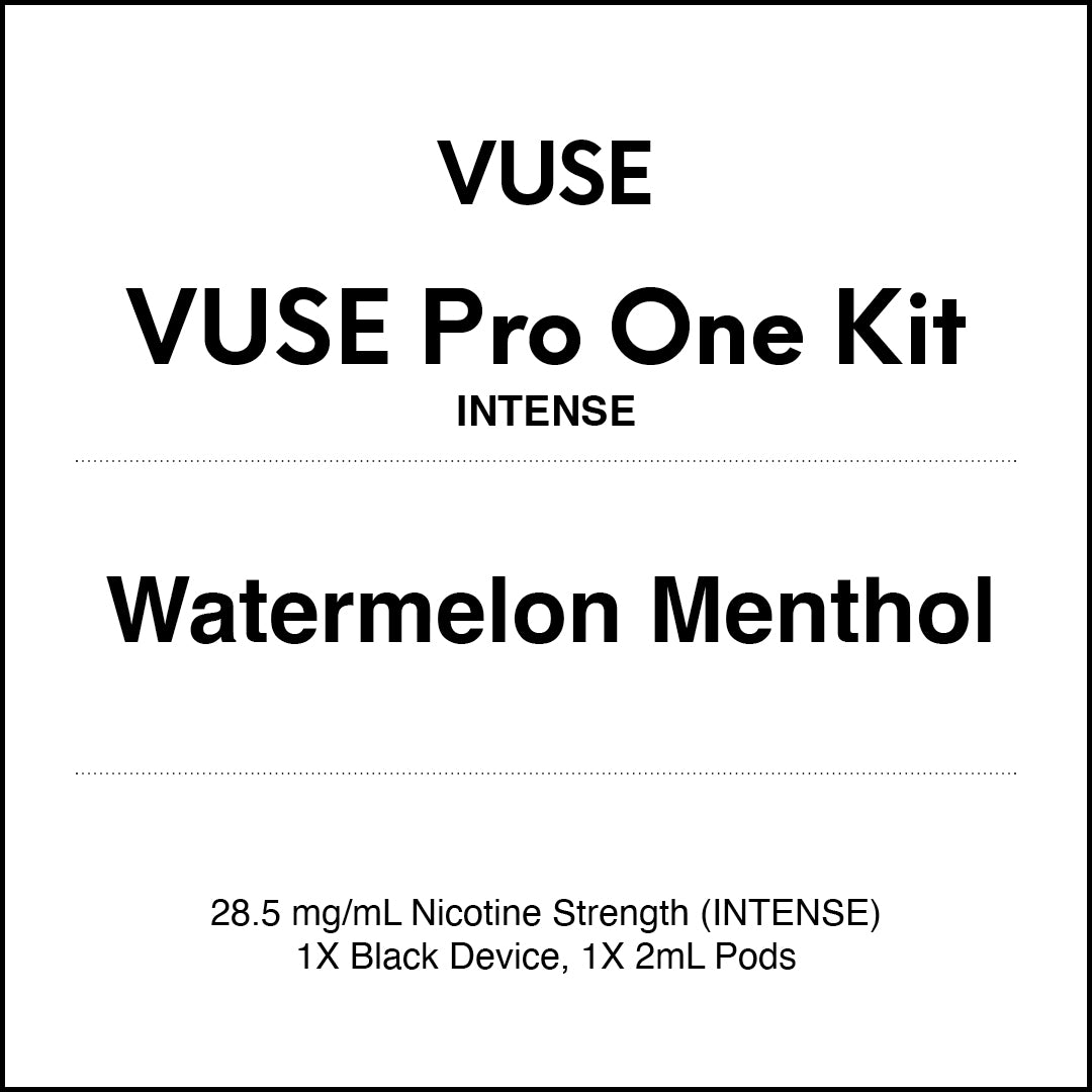 Vuse Pro One Pen Vape Kit - Watermelon Menthol (Intense)