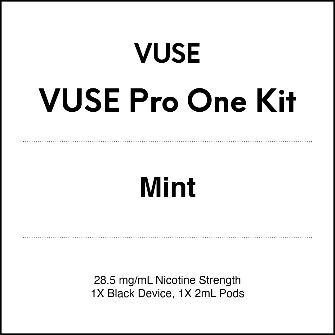Vuse Pro One Pen Vape Kit - Mint