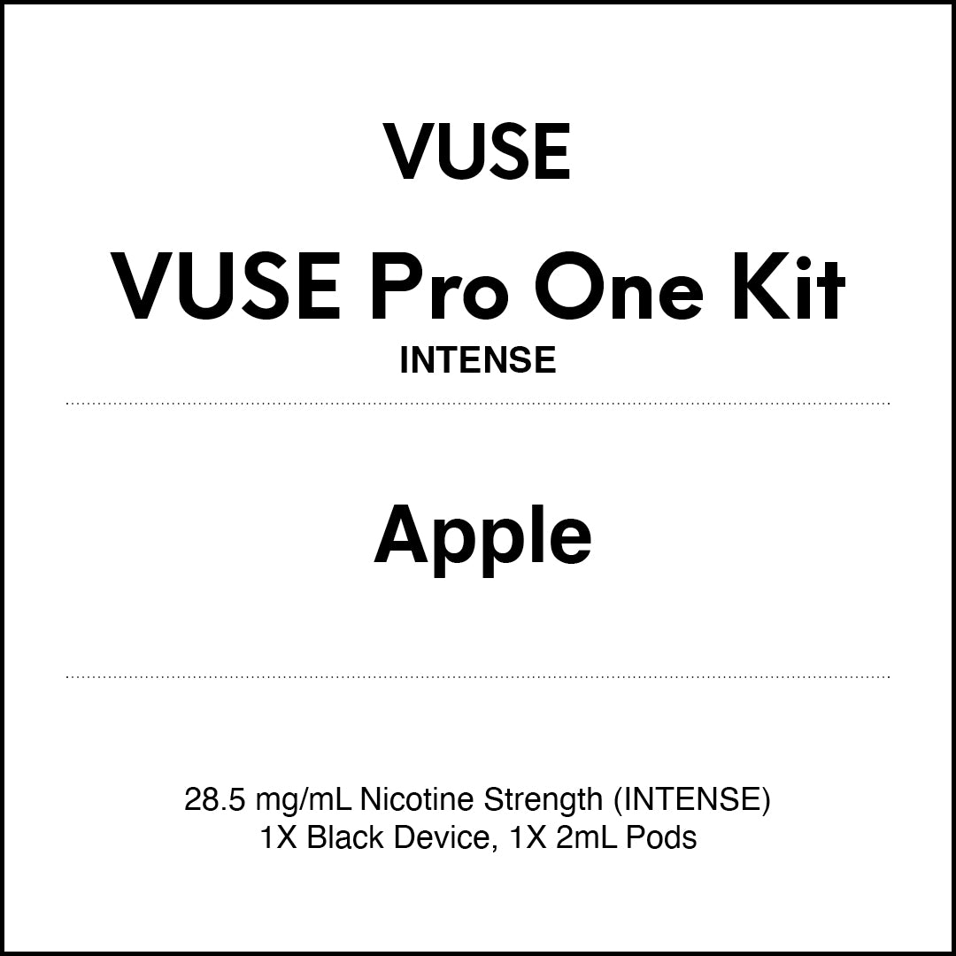 Vuse Pro One Pen Vape Kit - Apple (Intense)