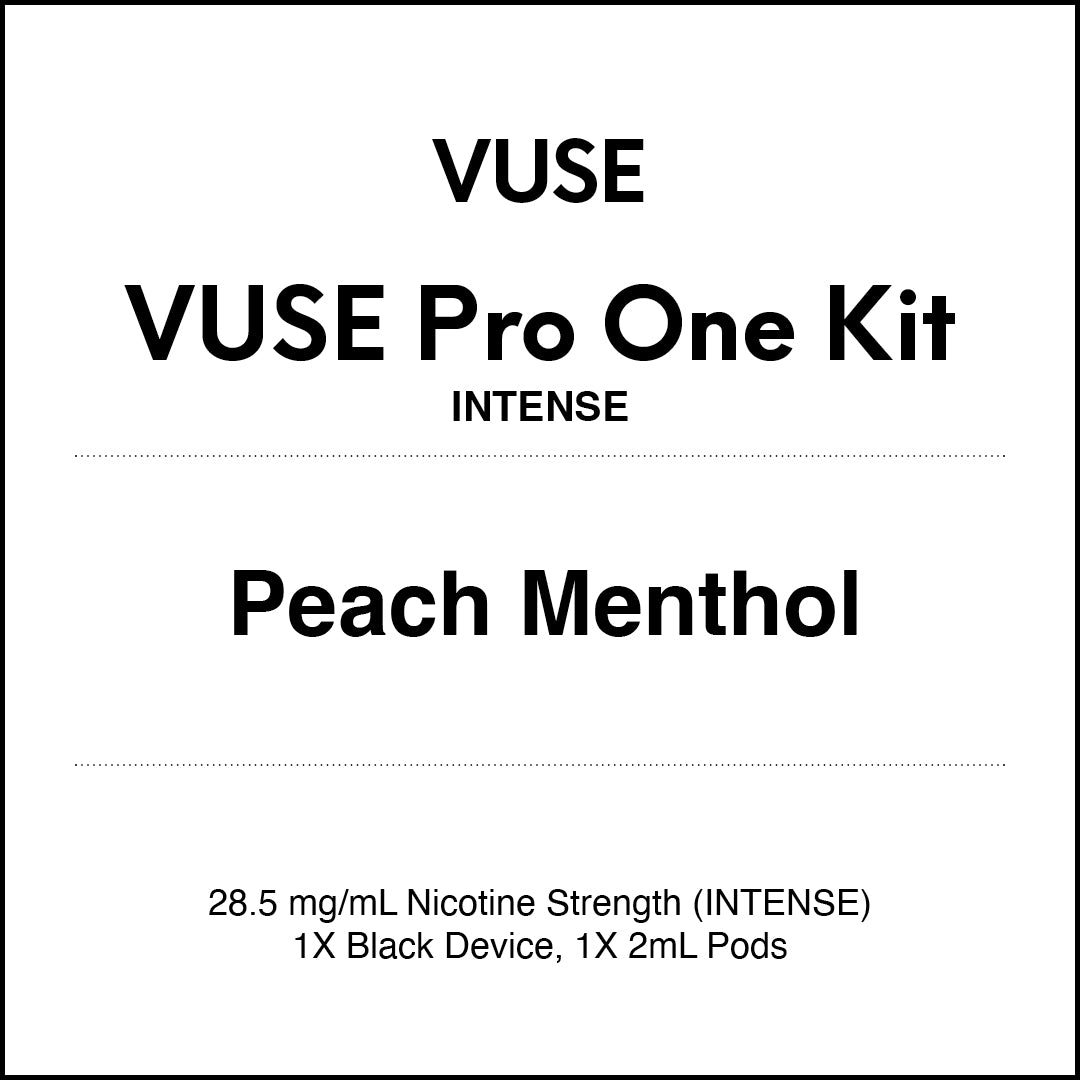 Vuse Pro One Pen Vape Kit - Peach Menthol (Intense)
