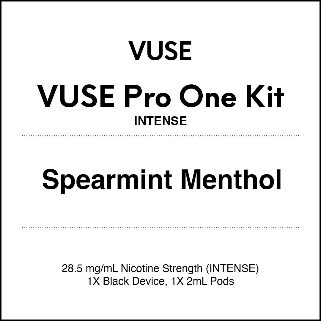 Vuse Pro One Pen Vape Kit - Spearmint Menthol (Intense)
