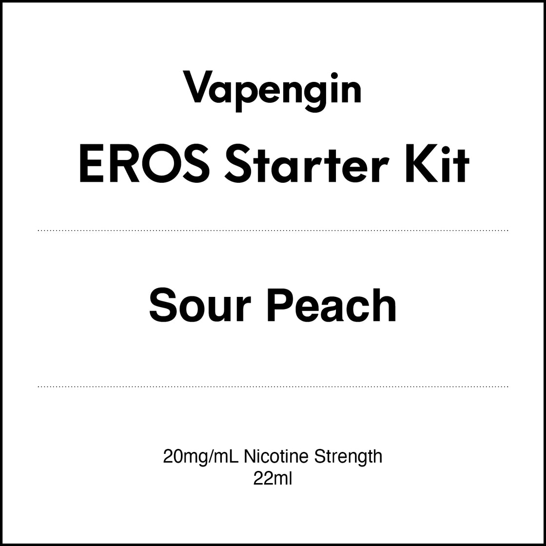 Vapengin EROS Starter Kit - Sour Peach