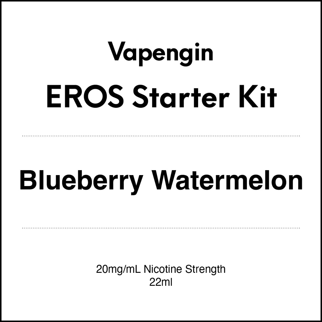 Vapengin EROS Starter Kit - Blueberry Watermelon