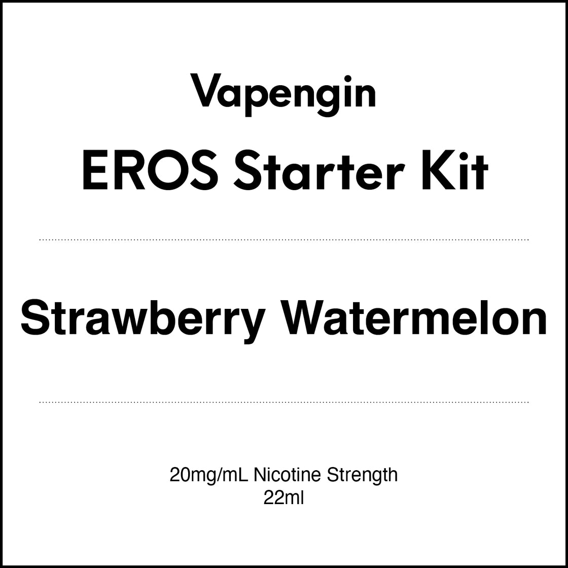 Vapengin EROS Starter Kit - Strawberry Watermelon