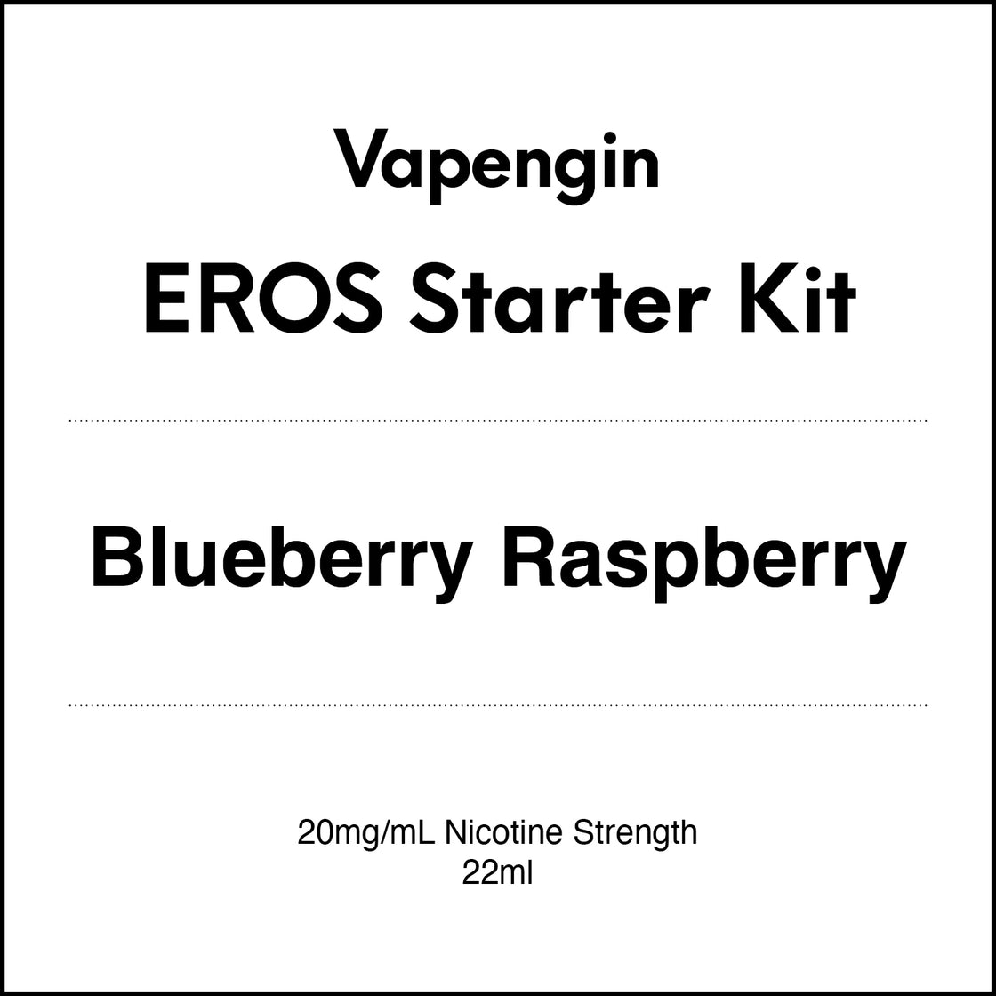 Vapengin EROS Starter Kit - Blueberry Raspberry