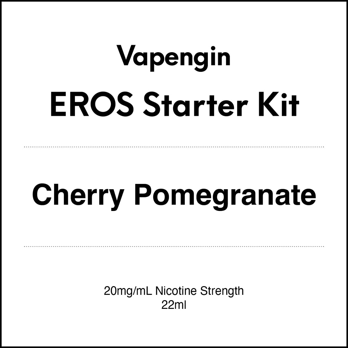 Vapengin EROS Starter Kit - Cherry Pomegranate