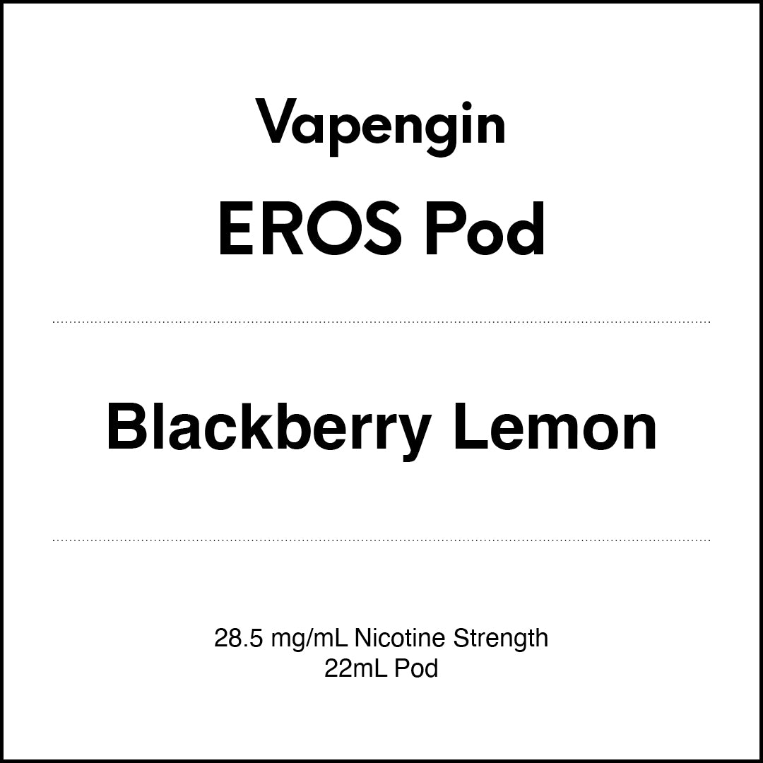 Vapengin EROS POD - Blackberry Lemon