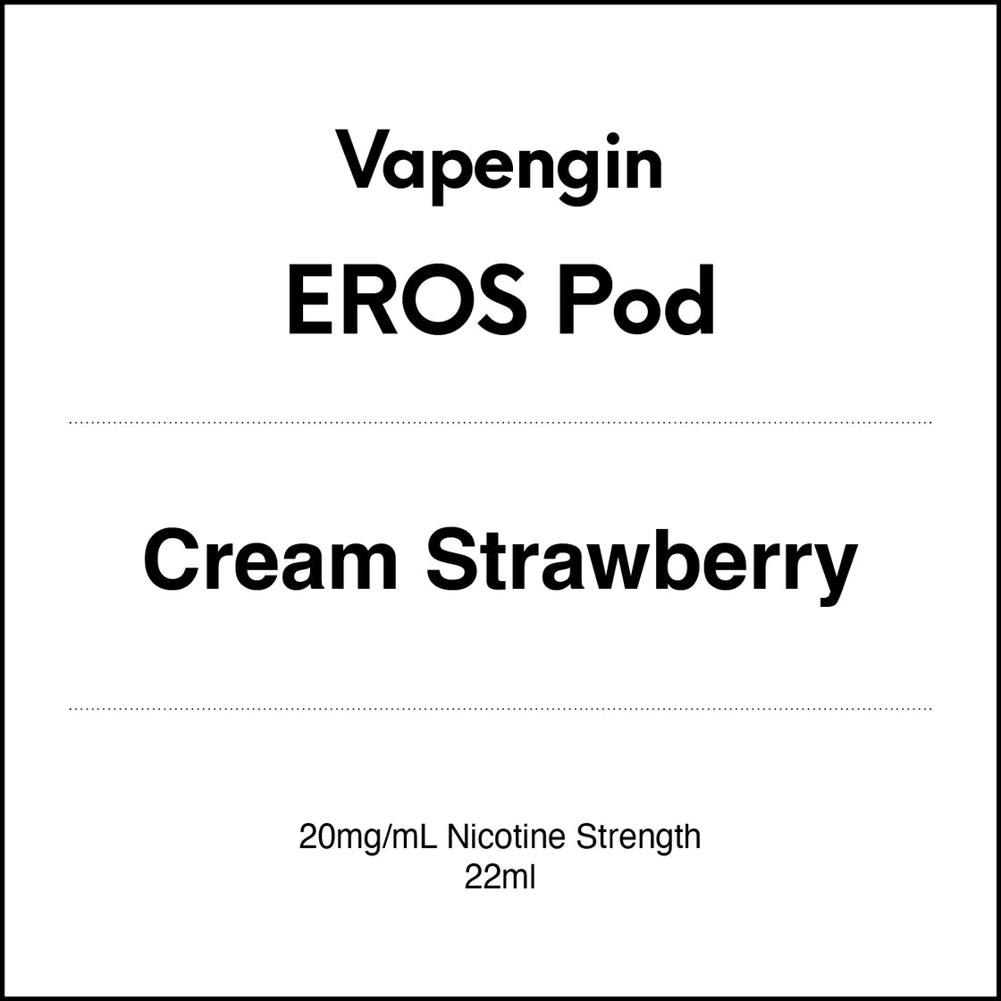 Vapengin EROS POD - Cream Strawberry