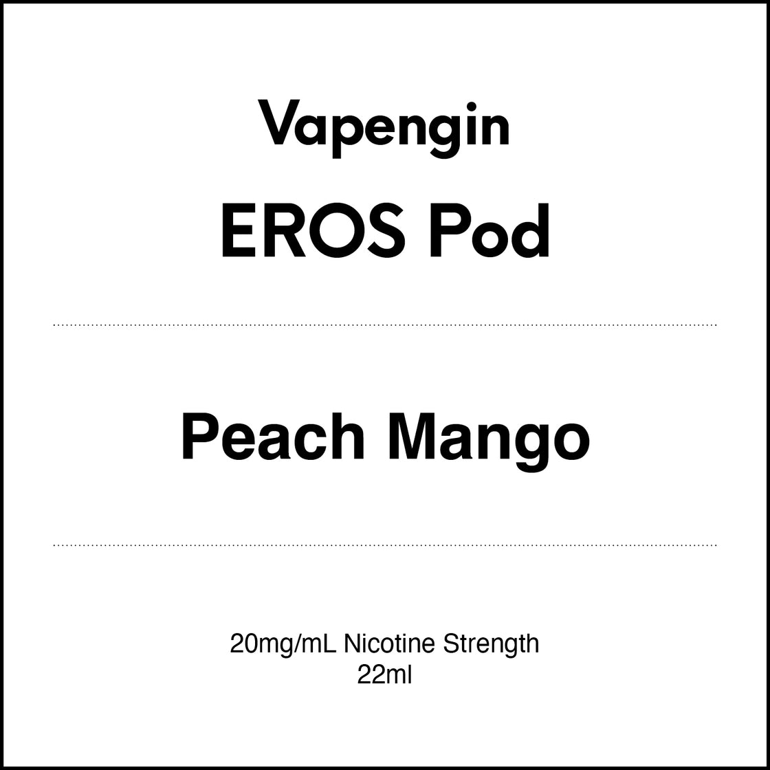Vapengin EROS POD - Peach Mango