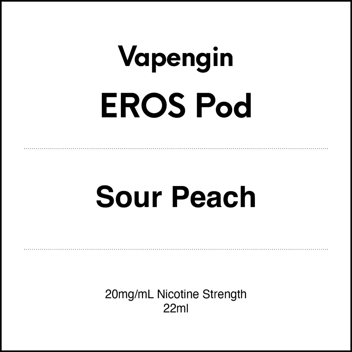 Vapengin EROS POD - Sour Peach