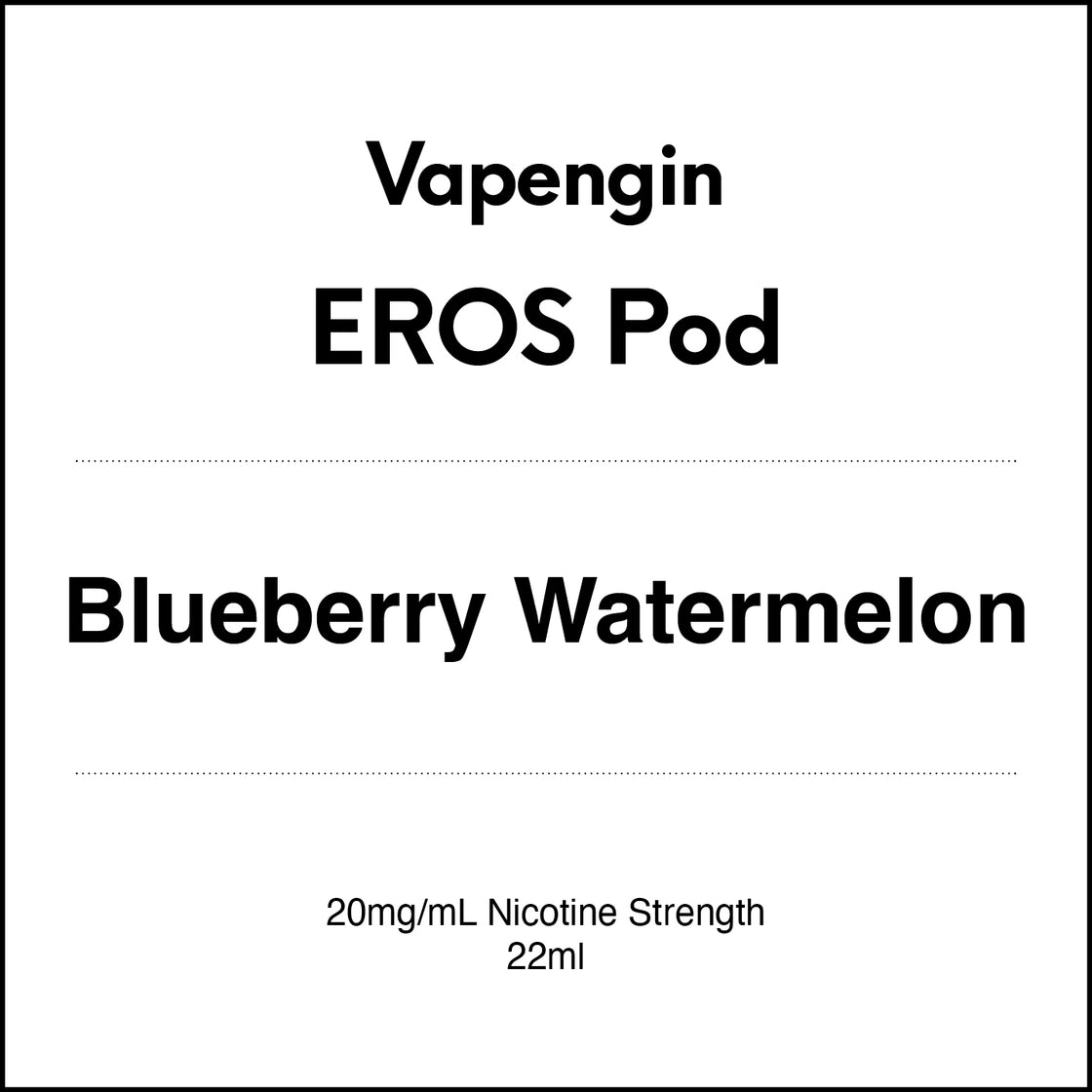 Vapengin EROS POD - Blueberry Watermelon