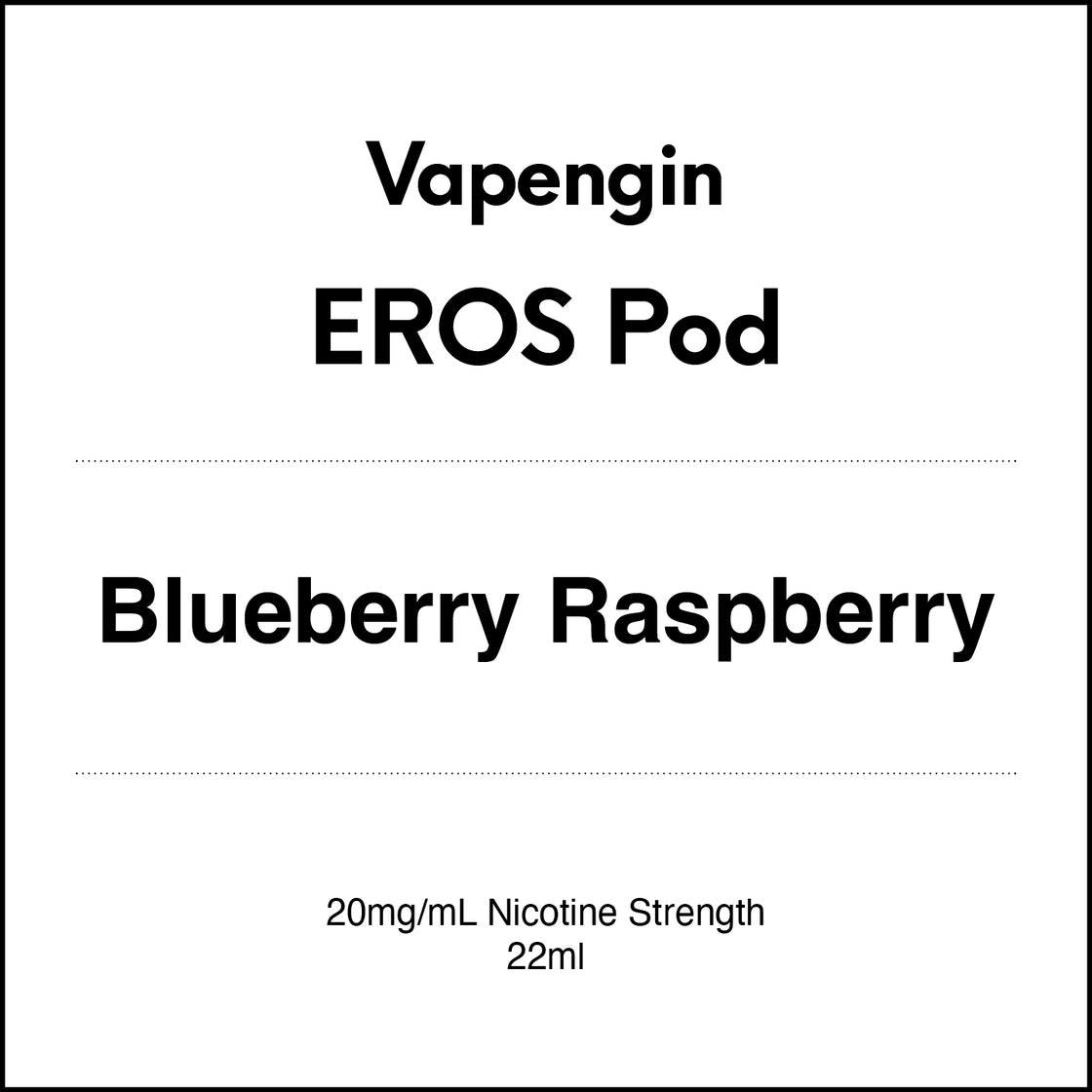 Vapengin EROS POD - Blueberry Raspberry
