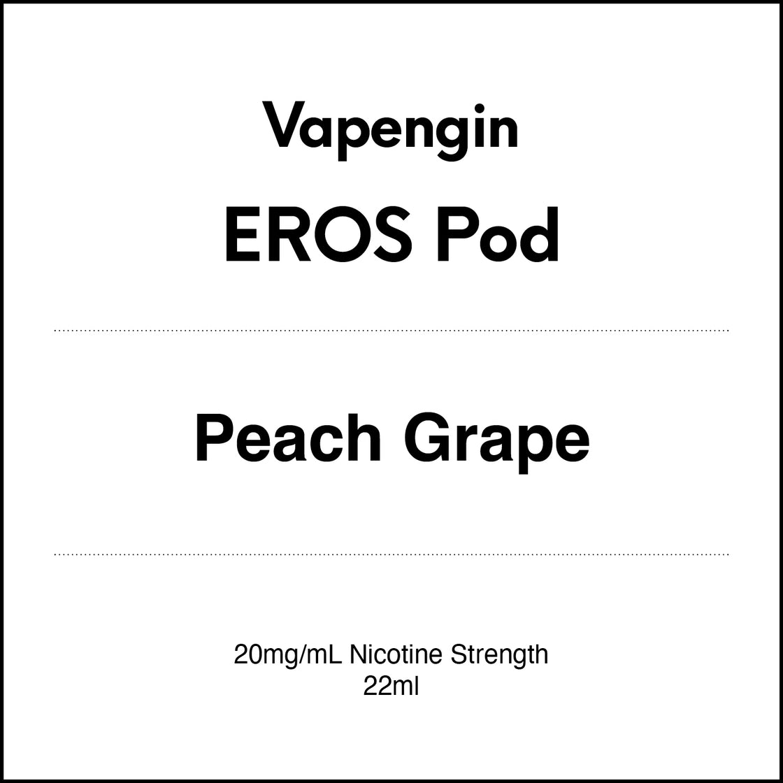 Vapengin EROS POD - Peach Grape