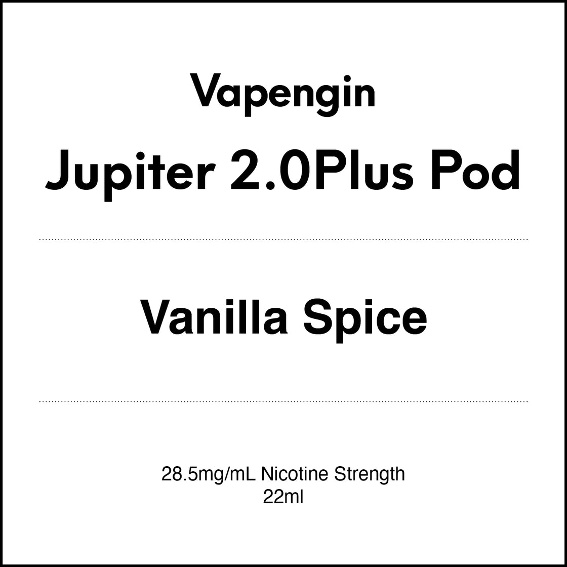 Vapengin Jupiter 2.0 Plus POD - VANILLA SPICE