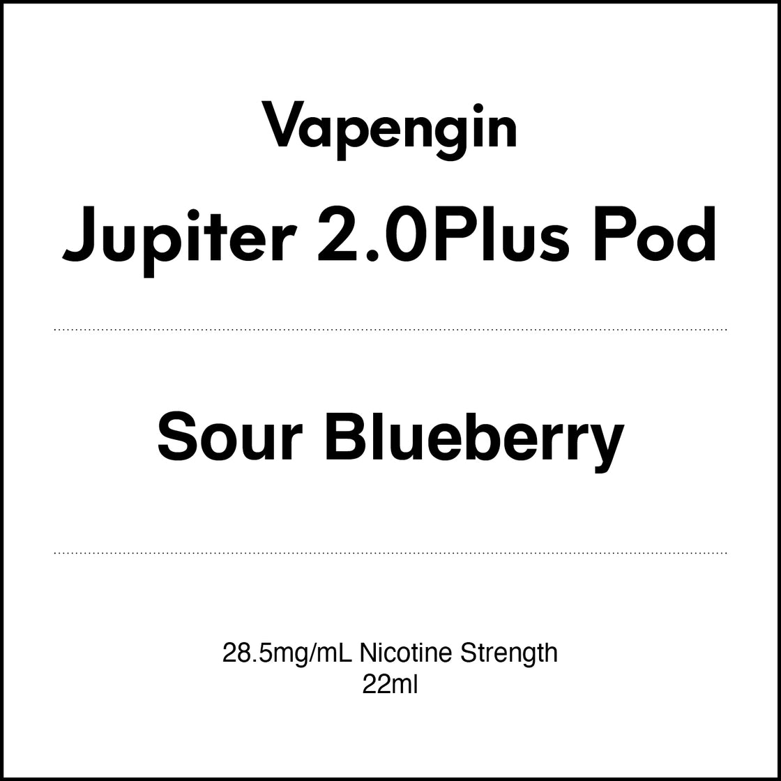 Vapengin Jupiter 2.0 Plus POD - Sour Blueberry