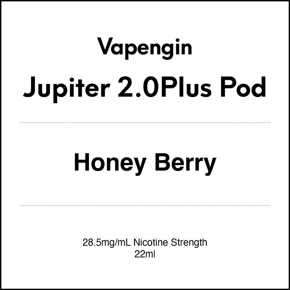 Vapengin Jupiter 2.0 Plus POD - Honey Berry