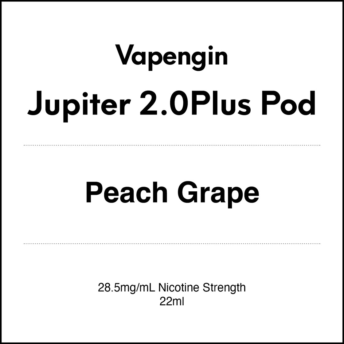Vapengin Jupiter 2.0 Plus POD - Peach Grape