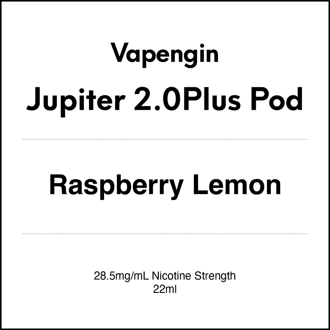 Vapengin Jupiter 2.0 Plus POD - Raspberry Lemon