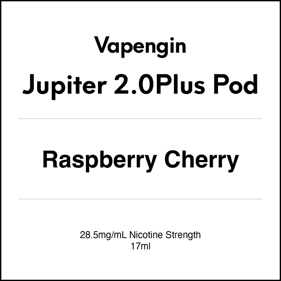Vapengin Jupiter 2.0 Plus POD - Raspberry Cherry