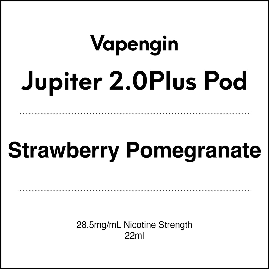 Vapengin Jupiter 2.0 Plus POD - Strawberry Pomegranate