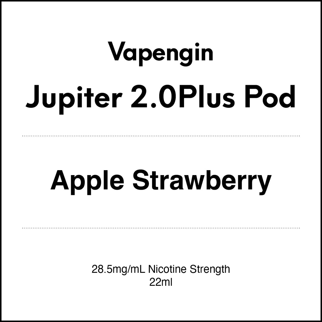 Vapengin Jupiter 2.0 Plus POD - Apple Strawberry