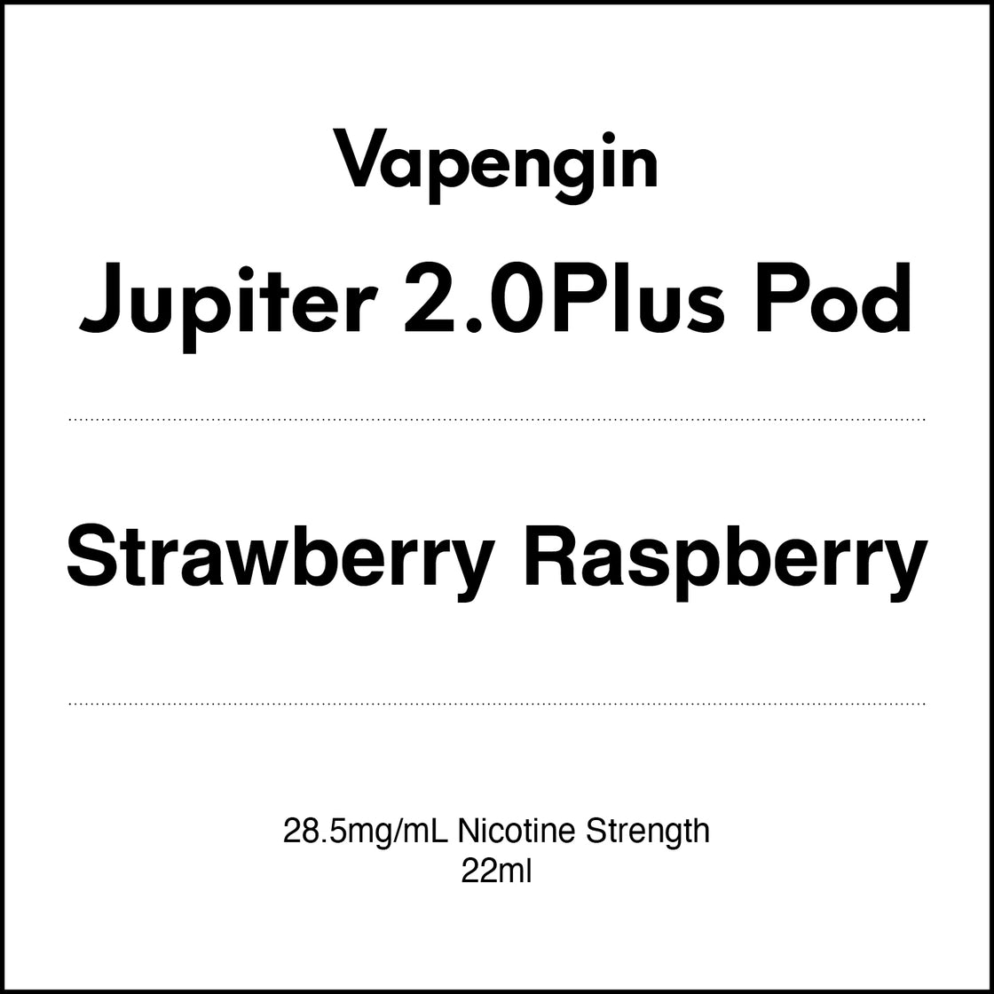 Vapengin Jupiter 2.0 Plus POD - Strawberry Raspberry