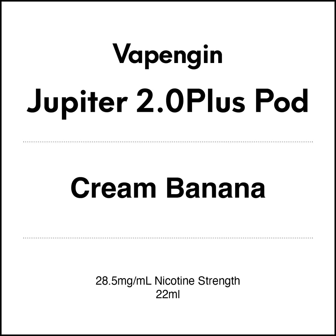 Vapengin Jupiter 2.0 Plus POD - Cream Banana