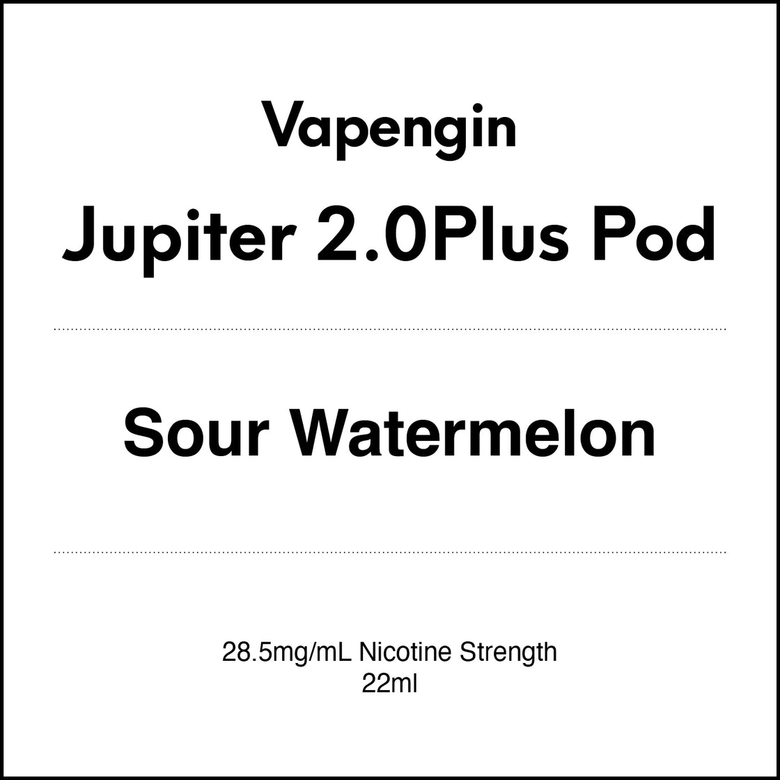 Vapengin Jupiter 2.0 Plus POD - Sour Watermelon
