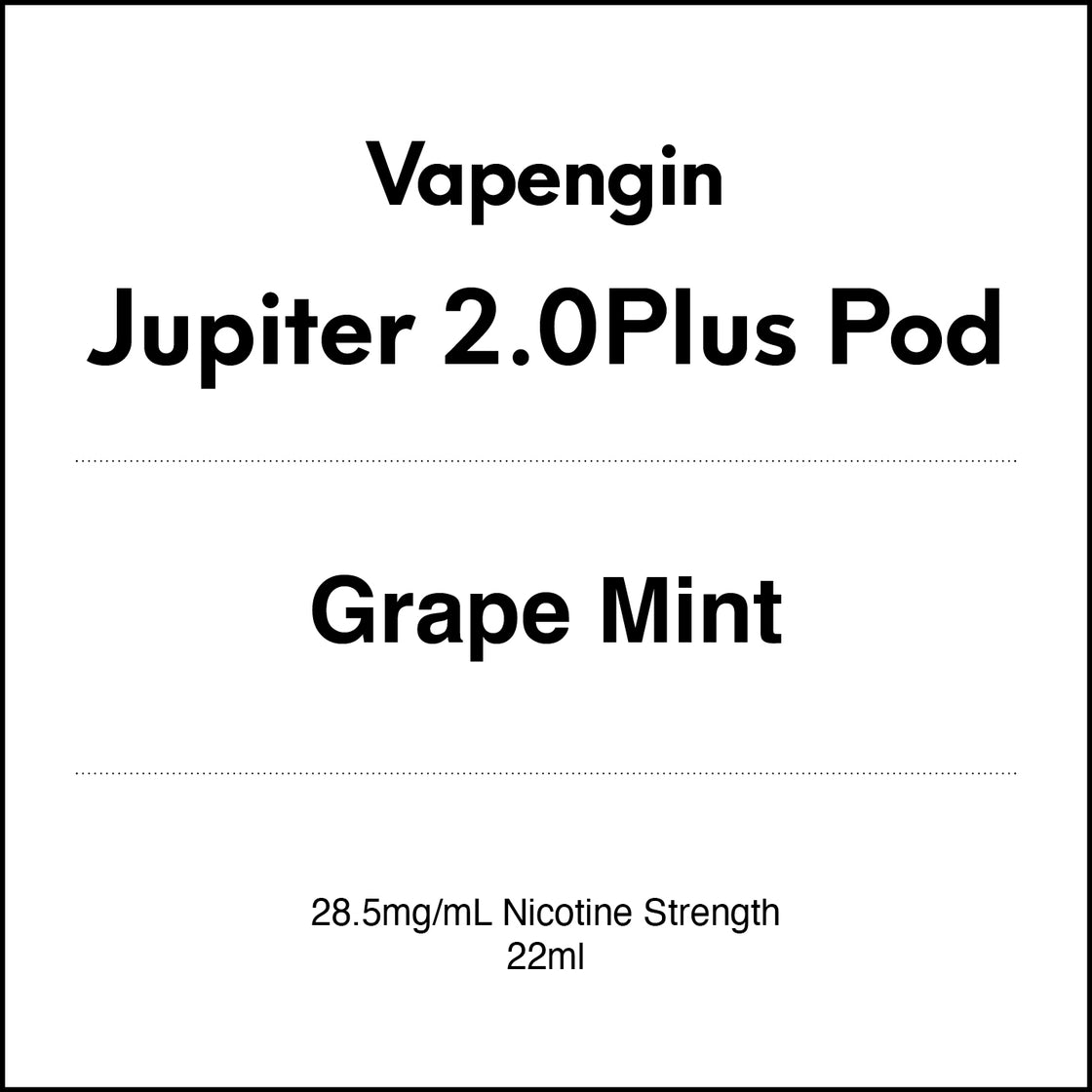 Vapengin Jupiter 2.0 Plus POD - Grape Mint
