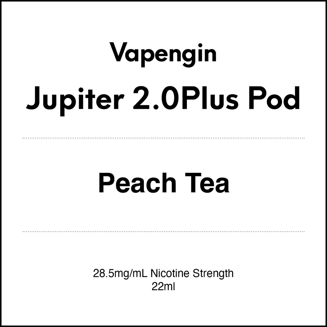 Vapengin Jupiter 2.0 Plus POD - Peach Tea