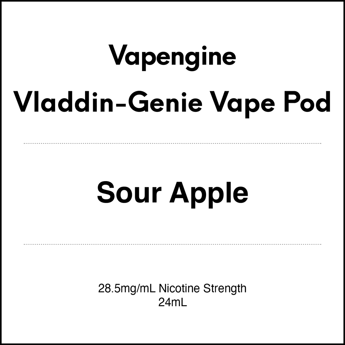 Vladdin-Genie Vape Replacement Pod 24ml VapeTrend NZ Vladdin-Genie Vape Replacement Pod 24ml VapeTrend NZ