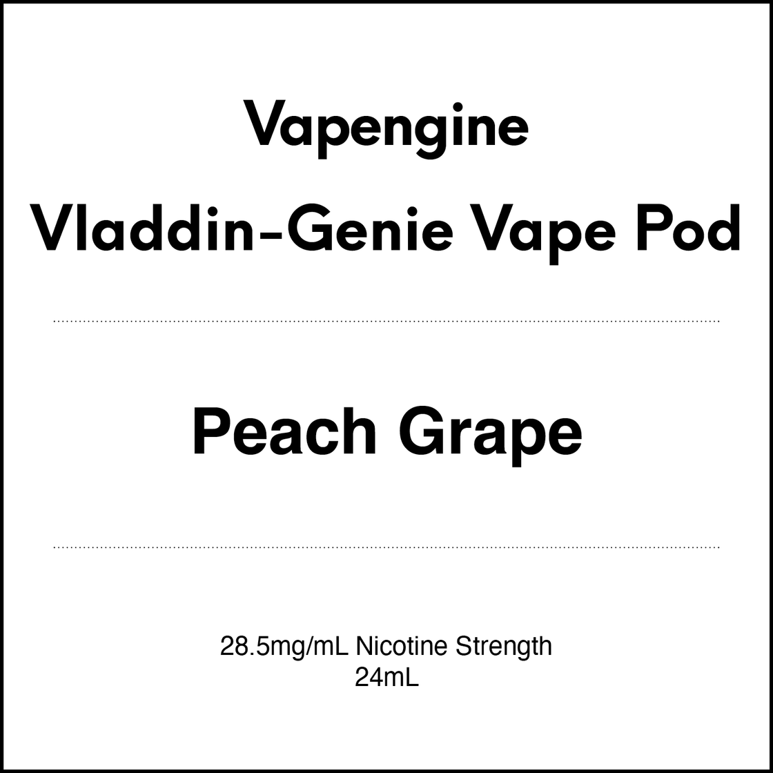Vladdin-Genie Vape Replacement Pod 24ml VapeTrend NZ Vladdin-Genie Vape Replacement Pod 24ml VapeTrend NZ