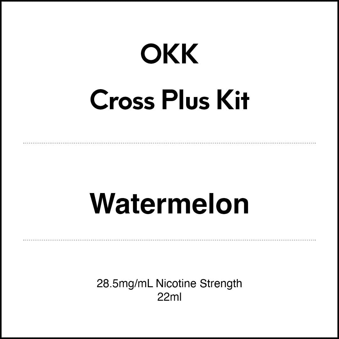 VapeTrend NZ's OKK Cross Plus Pods - Watermelon 22ml