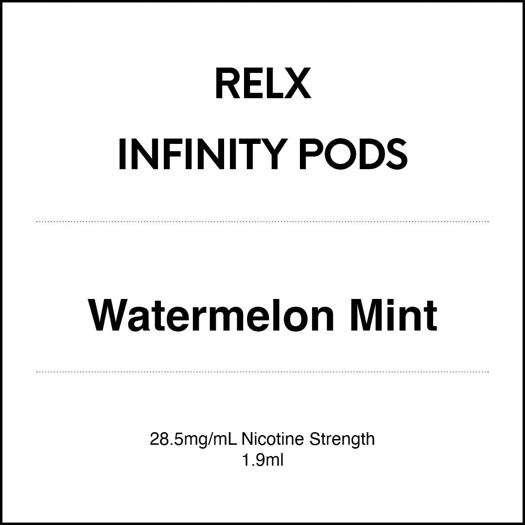 RELX INFINITY PODS - Watermelon Mint 1.9ml