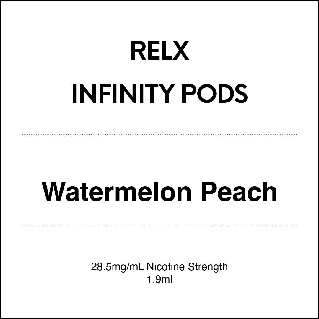 RELX INFINITY PODS - Watermelon Peach 1.9ml